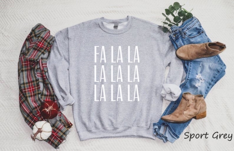 Falalala Graphic Sweatshirt image 2