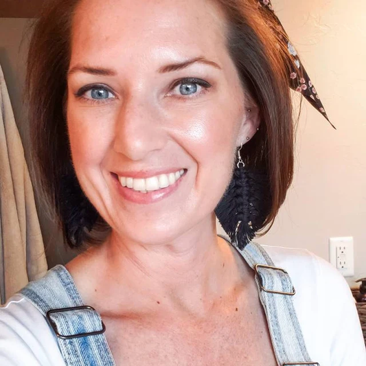 Macrame Black Feather Earrings image 0