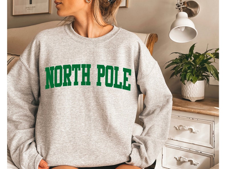 North Pole Graphic Sweatshirt image 1