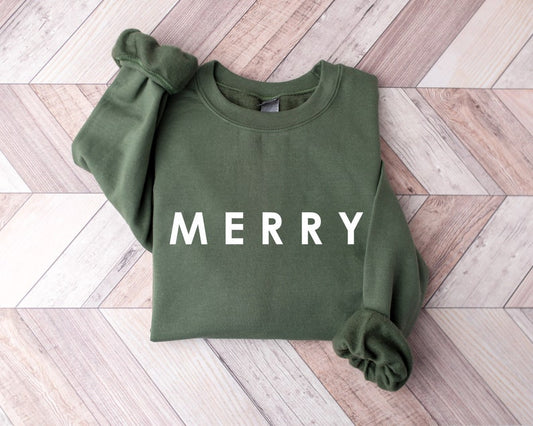Merry Graphic Sweatshirt image 0